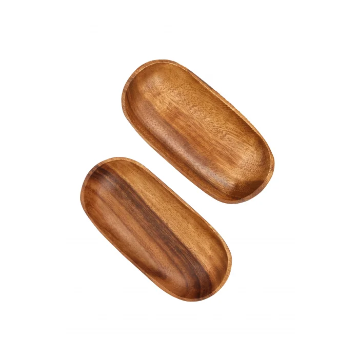 Mio - 2 li Akasya Oval Kase 24 x 13 cm