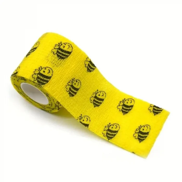 Çetin Av Kamuflaj Bant 5cm x 4.5 mt Su Geçirmez Bant - Arı Desen
