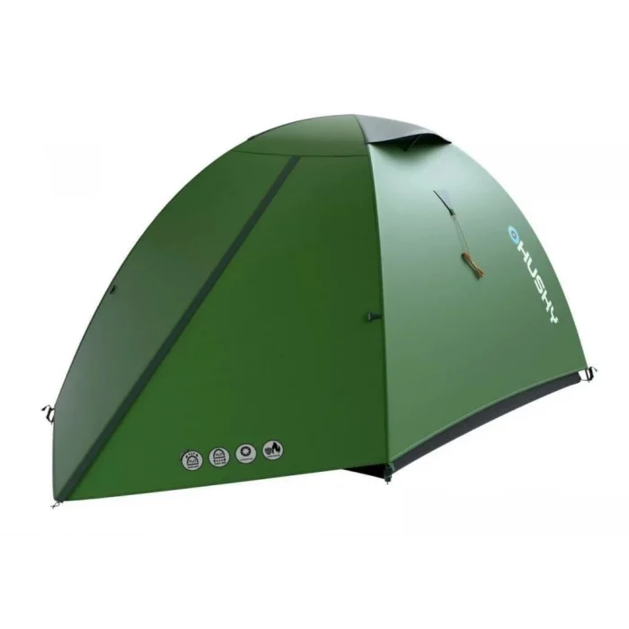 HUSKY Bret 2 Kişilik 4 Mevsim Kamp Çadırı Yeşil