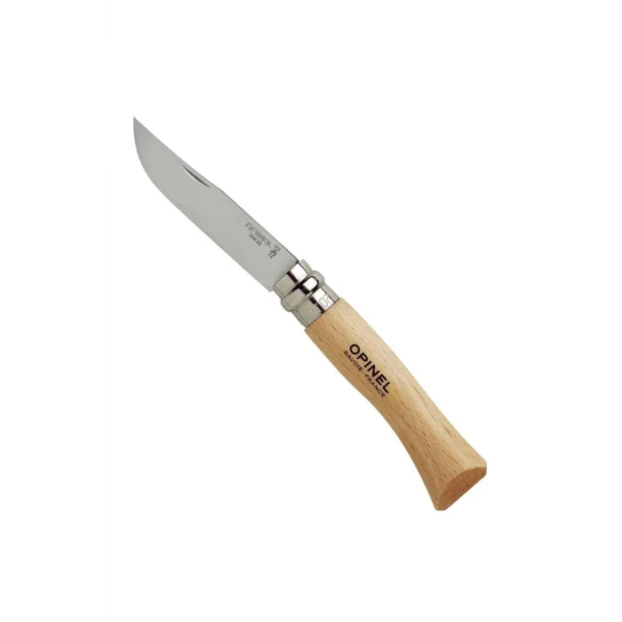 Opinel Inox 7 No Kayın Saplı Paslanmaz Çelik Çakı