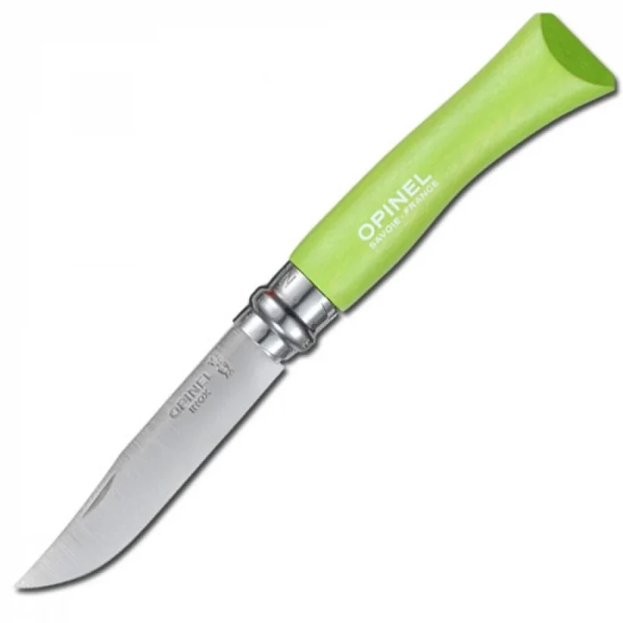 Opinel Inox 7 No Yeşil Renkli Çakı (001442)