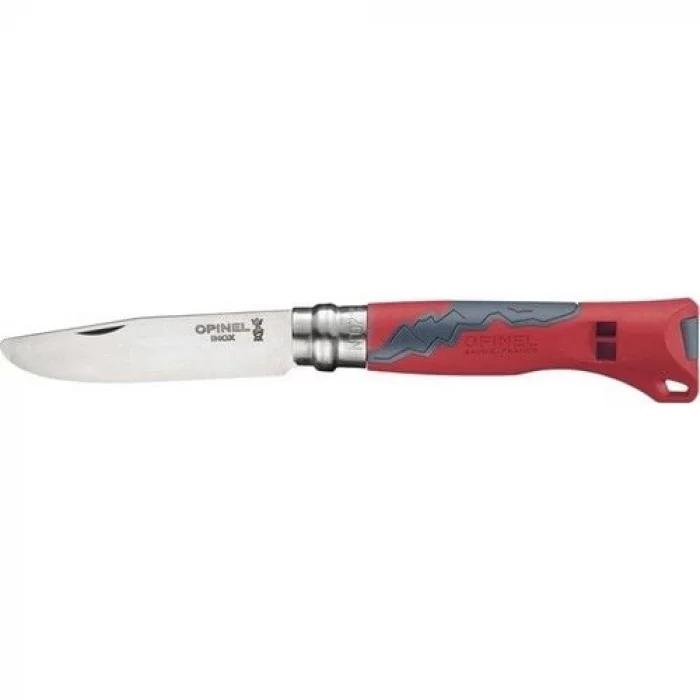Opinel Inox No 7 Outdoor Paslanmaz Çelik Çakı (Kırmızı)