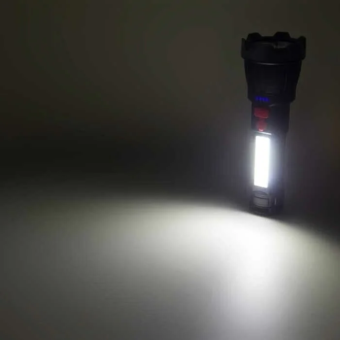 Panther 600 Lümen LED El Feneri USB Şarjlı PT-6106