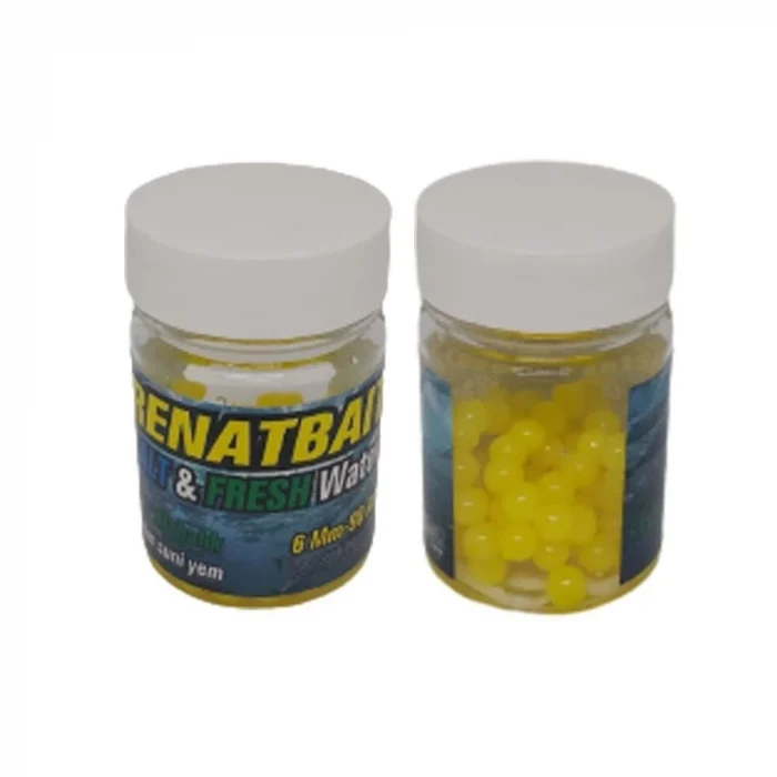 Renat Carp Salt Silikon Kokulu Havyar Yemi 6mm /Sazan,Levrek
