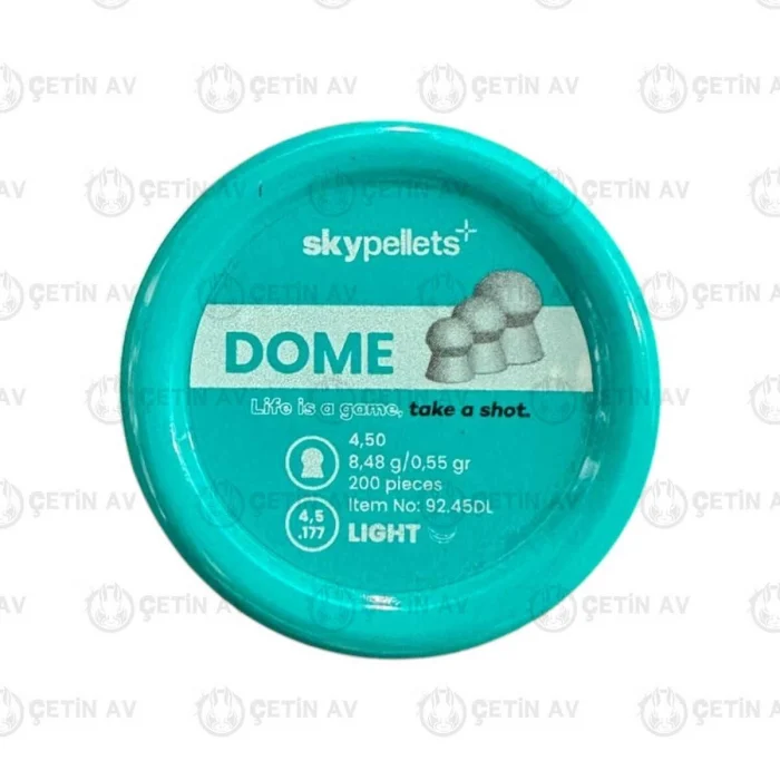 SKY PELLETS Dome Light 8,48 gr Saçma 4,5 mm / 200 Adet