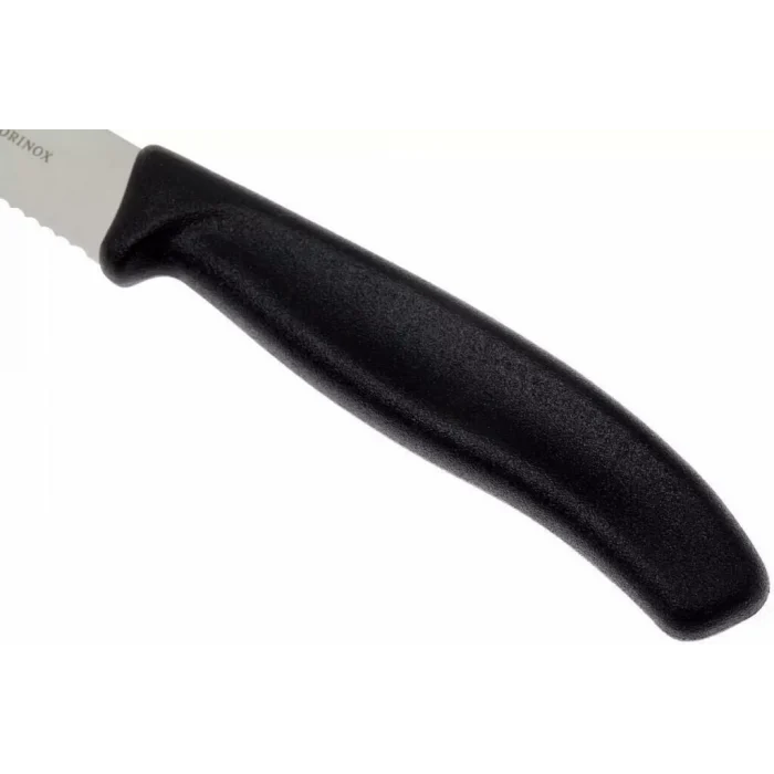 Victorinox 6.7933.12 12cm Tırtıklı Biftek Bıçağı - Siyah