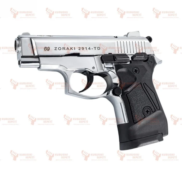 Zoraki Mod 2914 T Kurusıkı Tabanca - Parlak Krom