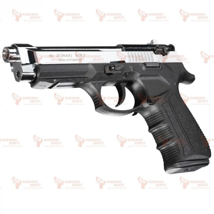 Zoraki Mod 918 T Kurusıkı Tabanca - Parlak Krom