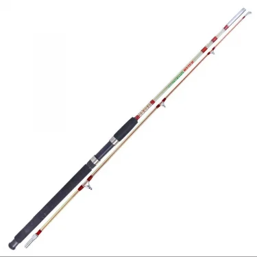 Bauer Crystal İki Parça Dolgu Şeffaf Bot Tekne Olta Kamışı 180cm / 100-200 gr