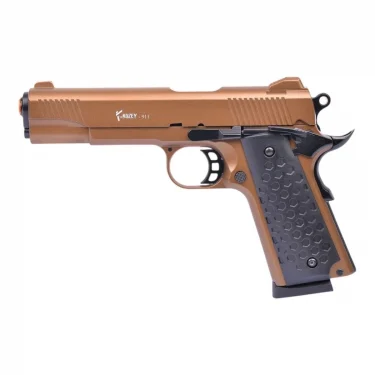 Kuzey 911 Kurusıkı Tabanca - Siyah Kabze Bronz