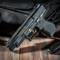 Blow TR 17 02 Kurusıkı Tabanca - İşlemeli Altın Parçalı