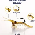 Caretta Sakura Shrimp 3,7g 50mm Silikon Karides Yem