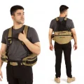 Hunthink HS061 VestPack Camel Çantalı Avcı Yeleği