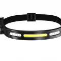 Janva LX200 Sensörlü Şarjlı COB LED ve XPE 5 Mod Kafa Lambası