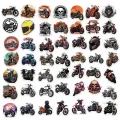 Karikatür Motosiklet Vinil Sticker - 10 Adet