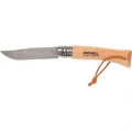 Opinel Inox 7 No Ahşap Deri Askılı Paslanmaz Çelik Çakı