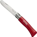 Opinel Inox No 7 Paslanmaz Çelik Çakı (Kırmızı)