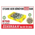 Özkursan Beyaz Kurusıkı Ses Mermisi - 9mm