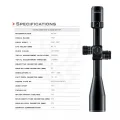 Swampdeer HD PRO Zero Stop 6-24X50 SFIR FFP-A Tüfek Dürbünü