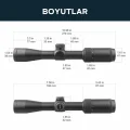 Vector Optics Matiz 2-7x32 MOA 1 SFP Tüfek Dürbünü