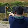 Yüksek Görünürlüklü Reaktif Atış Hedef Kağıdı 8 - Kendinden Yapışkanlı 2 li Paket
