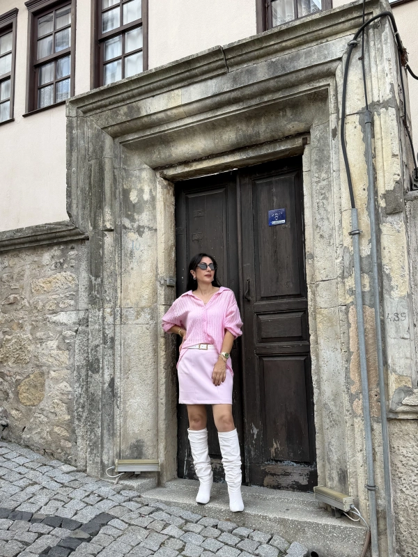 Pembe Mini Etek