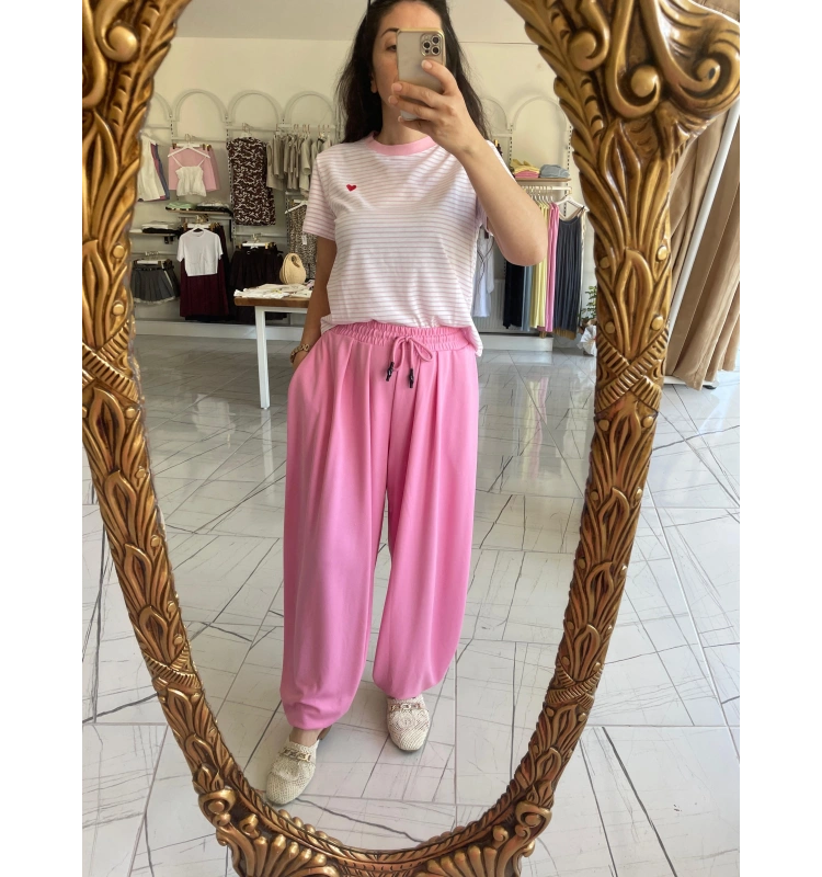 Pembe Penye Şalvar