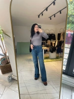 Antrasit Balıkçı Yaka Body Suit