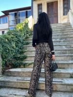Krem Leopar Denim