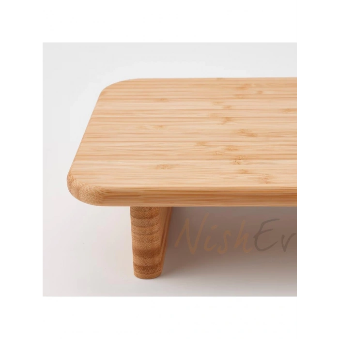 Bambu Ayaklı Kesme Tahtası 35 x 22 x 7 cm