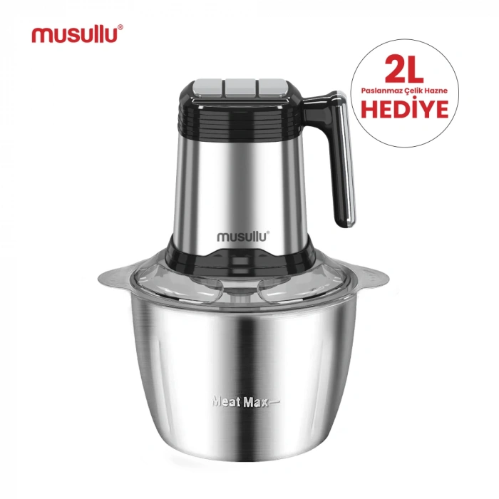 Musullu Rondo Doğrayıcı - 2 Litre msl-1221-2
