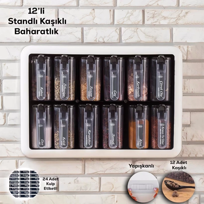 Violet 12’li Baharatlık Set