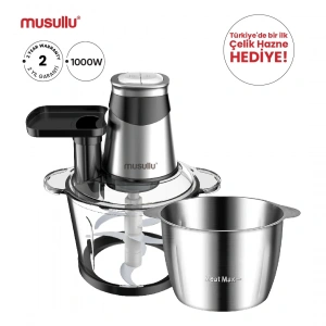 Musullu Rondo Doğrayıcı 3-Litre (RENDELİ) MSL-1226-3