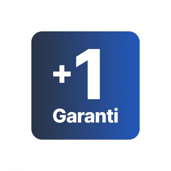 +1 Yıl Uzatılmış Garanti
