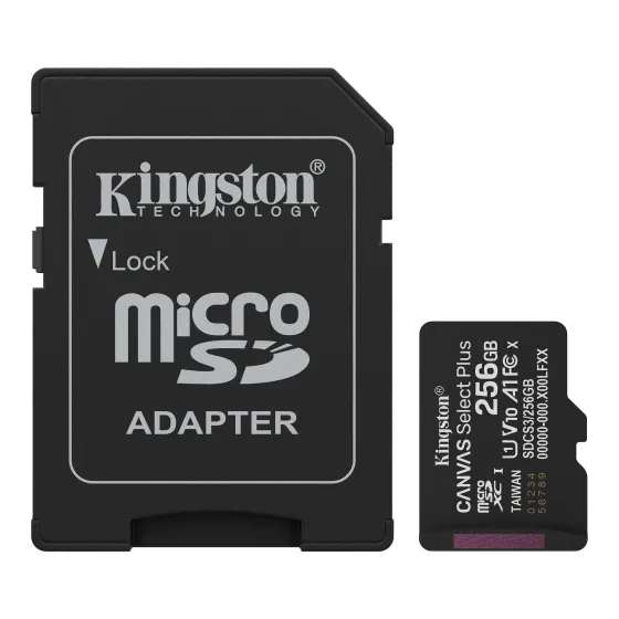 256GB MICROSD CANVAS SELECT PLUS A1 SDCS3/256GB