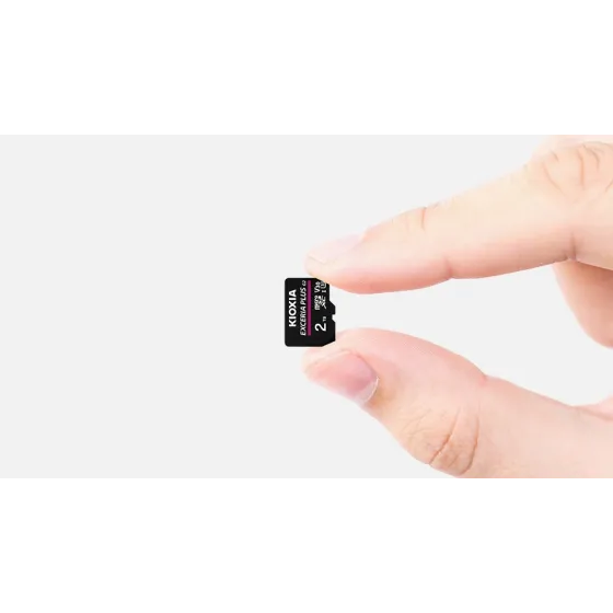 2TB EXCERIA PLUS G2 MICRO SDXC 4K 100MB/s KIOXIA LMPL2M002TG2