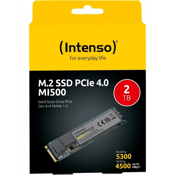 Intenso MI500 3836470 PCI-Express 4.0 2 TB M.2 5300/4500MB/s SSD