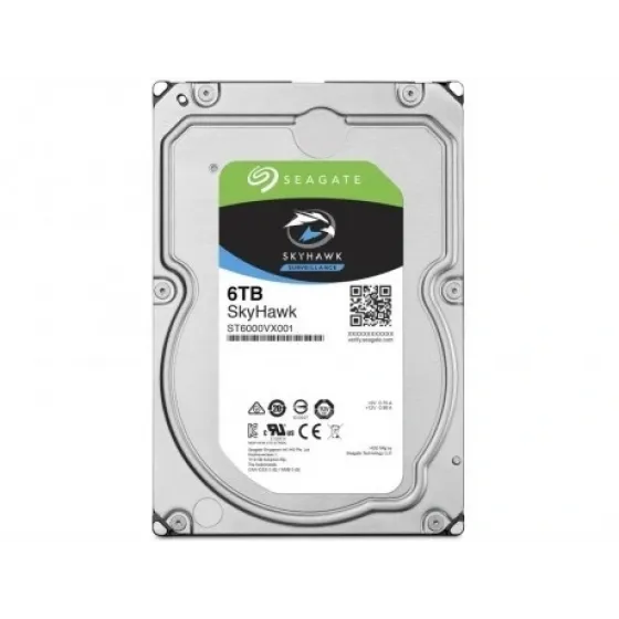 6TB SEAGATE SKYHAWK 256 MB 7/24 RV ST6000VX001