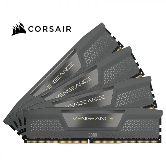 Corsair Vengeance 128 GB 5200MHz CMK5X32G2B52C40A2x4 128GB DDR5 5200Mhz (4x32GB) XMP 3.0 & AMD EXPO Soğutuculu Performans Ram Bellek (Bulk/Kutusuz)