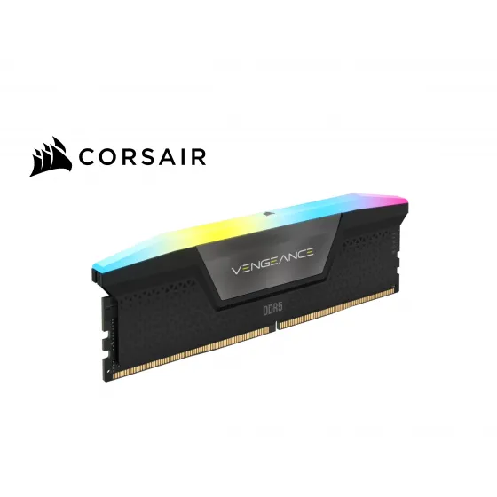 Corsair Vengeance RGB 32 GB 6000MHz CMH5X32G2B60Z40A2 32GB DDR5 6000MHz (1x32GB) XMP 3.0 & AMD EXPO Soğutuculu Performans RGB Ram Bellek (Bulk/Kutusuz)