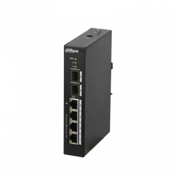 DAHUA PFS3206-4P-96 4 PORT 4XFE-2XGE/SFP END. 96W POE SWİTCH