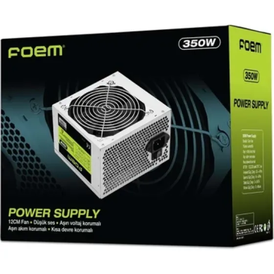 Foem FPS-G35F12 350W 12CM Fan Güç Kaynağı