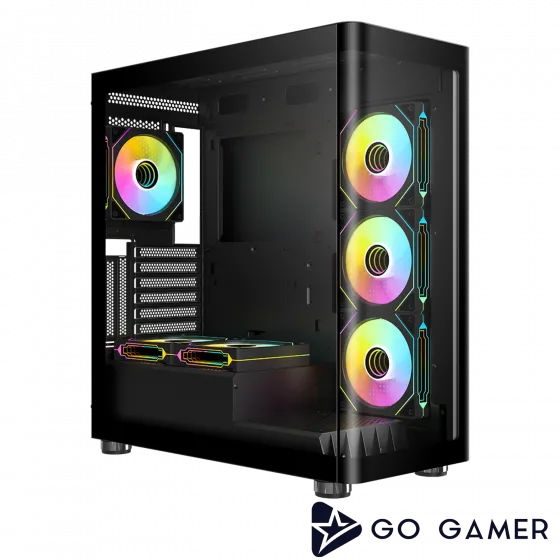 Go Gamer E368P Intel Core i5 14400F / 32GB DDR5 / 2TB SSD / RTX5070 12GB / OEM Gaming Paket