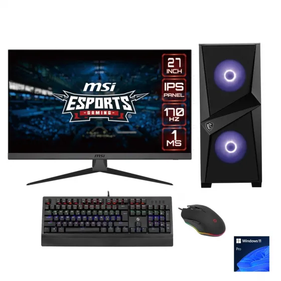 Go Gamer GG812KSD Intel Core i9 14900F 32GB 1TB SSD + 1TB HDD RTX4060 Windows 11 Pro 27 Masaüstü Bilgisayar