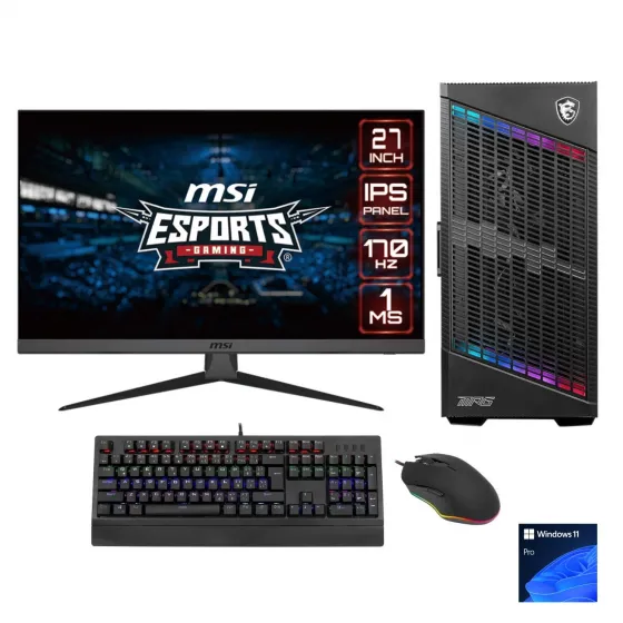 Go Gamer GG942DX Intel Core i9 14900KF 128GB Ram 1TB SSD + 1TB HDD RTX4080 Super Windows 11 Pro 27 Masaüstü Bilgisayar