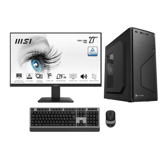 Go Gamer GO4721D Intel Core i7 13700F 8GB 512GB SSD + 1TB HDD GT730 Windows 11 Pro 27 Masaüstü Bilgisayar