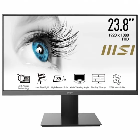 Go Gamer GO917DS Intel Core i5 12400F 8GB 256GB SSD + 1TB HDD GT1030 Windows 11 Pro 23.8 Masaüstü Bilgisayar