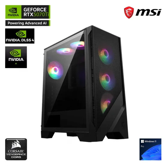 Go Gamer S19DK i7 14700KF / 32GB 6000MHz DDR5 Ram / 1TB SSD GEN4 / RTX5070Ti 16GB / 240mm Sıvı Soğutma / 27 180Hz. / B760 MSI Oyuncu Bilgisayarı