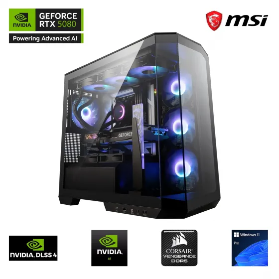 Go Gamer S35N i9 14900KF / 128GB 6000MHz DDR5 Ram / 4TB SSD GEN4 / RTX5080 16GB / 360mm Sıvı Soğutma / Z790 MSI Oyuncu Bilgisayarı