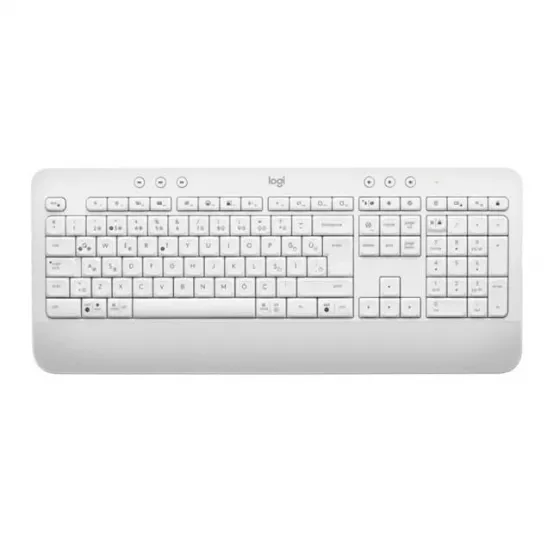 LOGITECH K650 T. BOY KABLOSUZ TÜRKÇE Q KLAVYE BEYAZ 920-010973